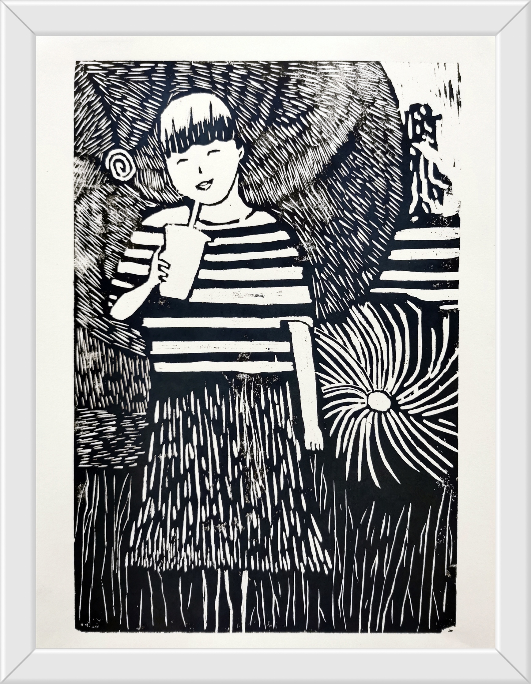 初一5班 方雅婷《微笑 暖阳》.jpg